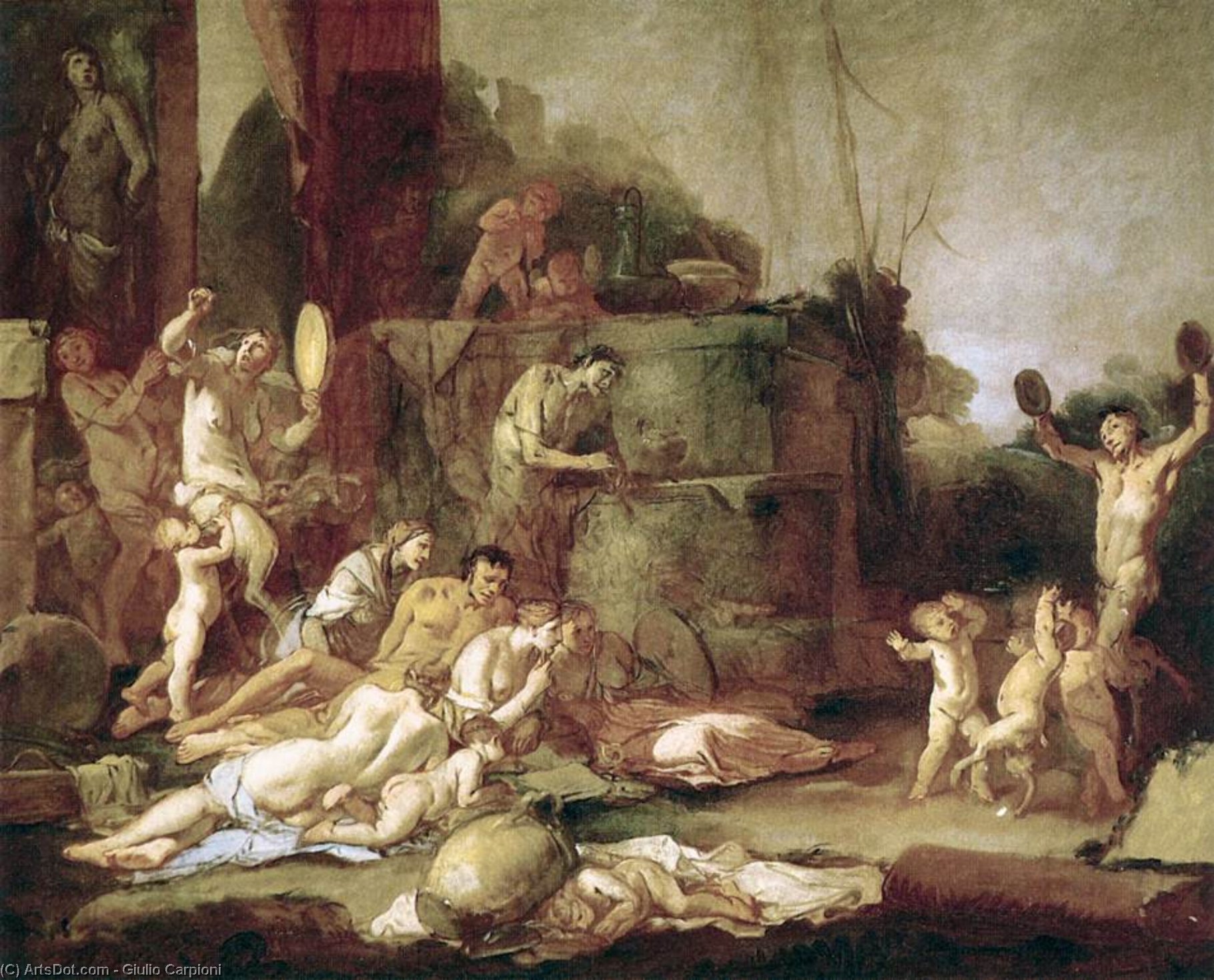 Bacchanal — Giulio Carpioni