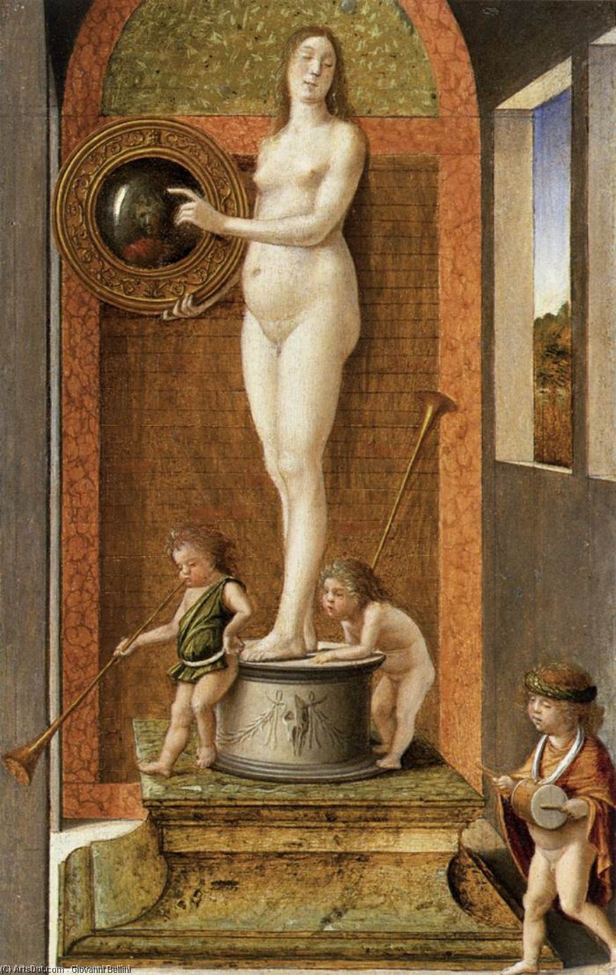 Four Allegories: Prudence (or Vanity) — Giovanni Bellini