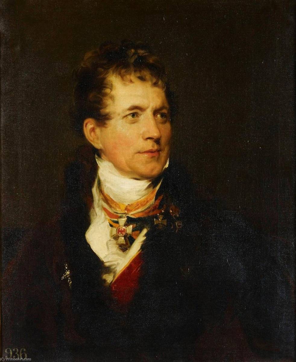 Frederick Baron Von Gentz (1764 1832) — Sir Thomas Lawrence