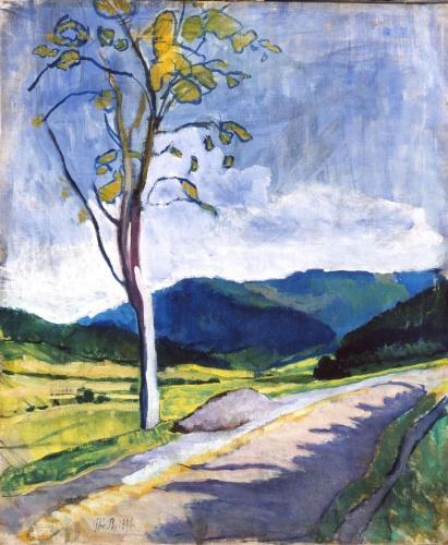 Landscape — Bertalan Pór