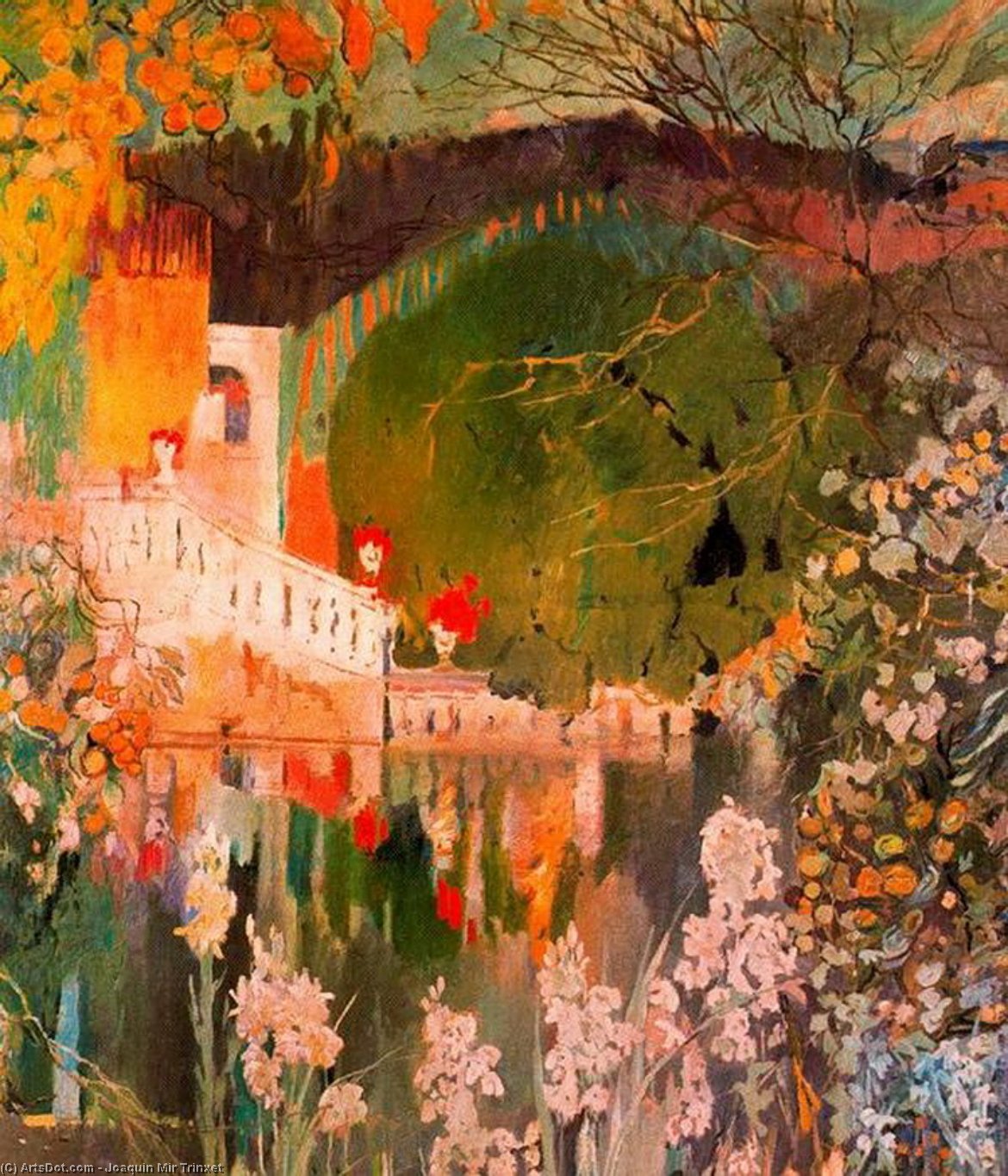 Detall Murals De La Casa Trinxet — Joaquim Mir