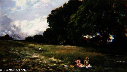 Hayfield At Danbury — Edmund Morison Wimperis