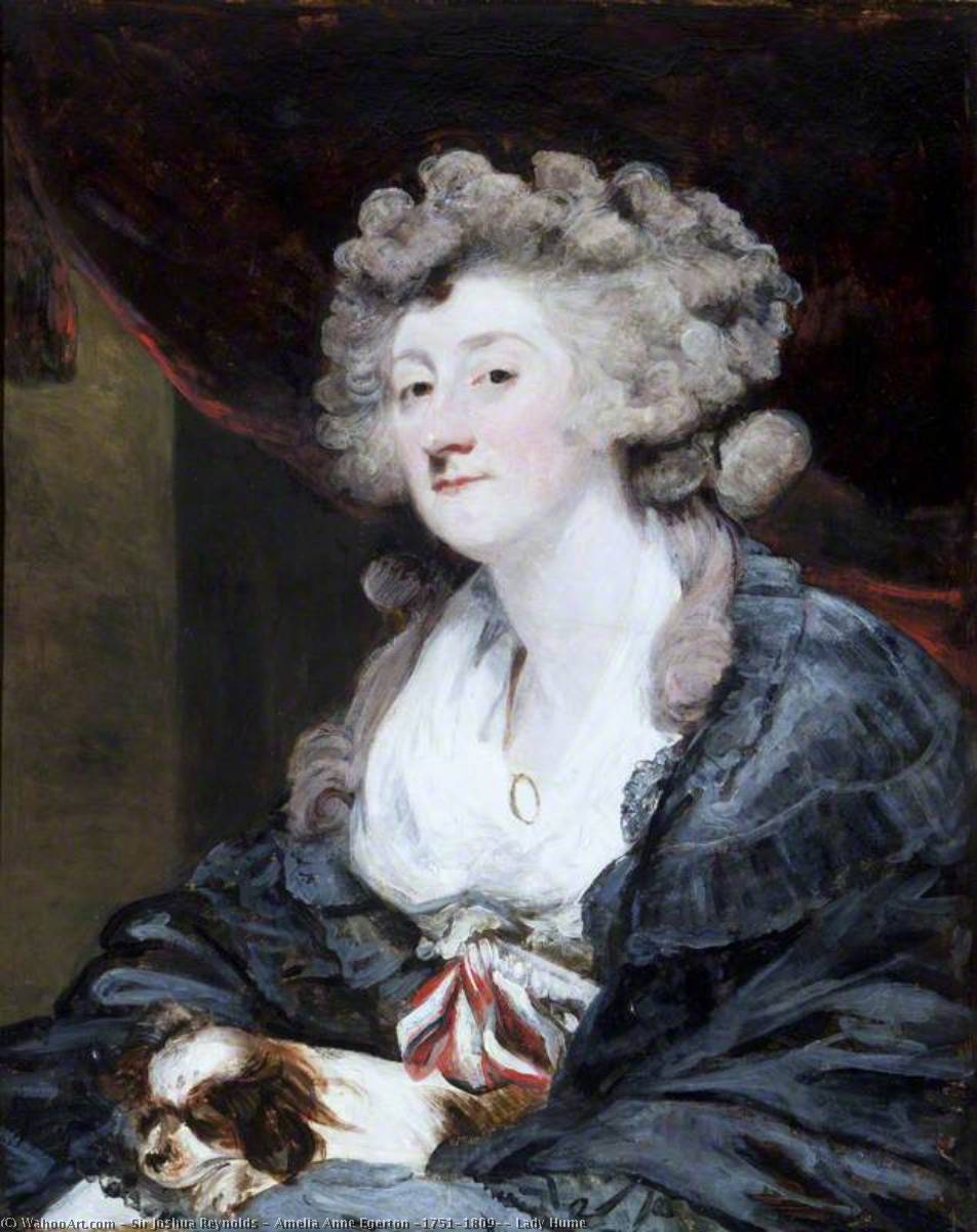 Amelia Anne Egerton (1751–1809), Lady Hume — Sir Joshua Reynolds