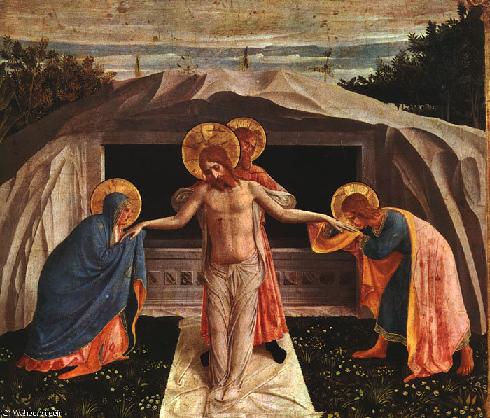 Entombment (pietà) — Fra Angelico