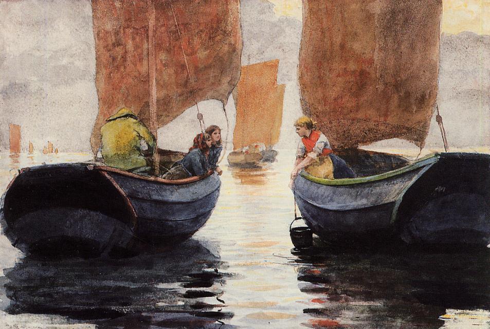 An Afterglow — Winslow Homer