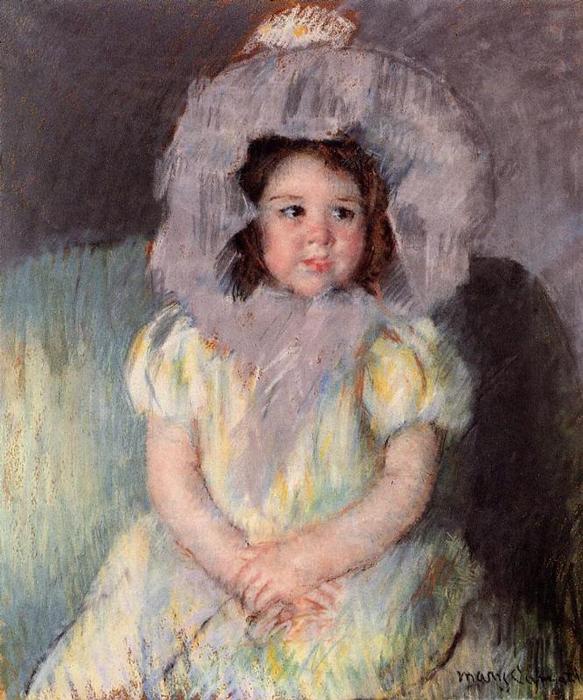 Margot In White — Mary Stevenson Cassatt