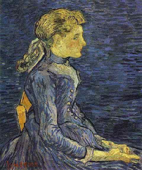 Portrait D'adeline Ravoux — Vincent Willem Van Gogh