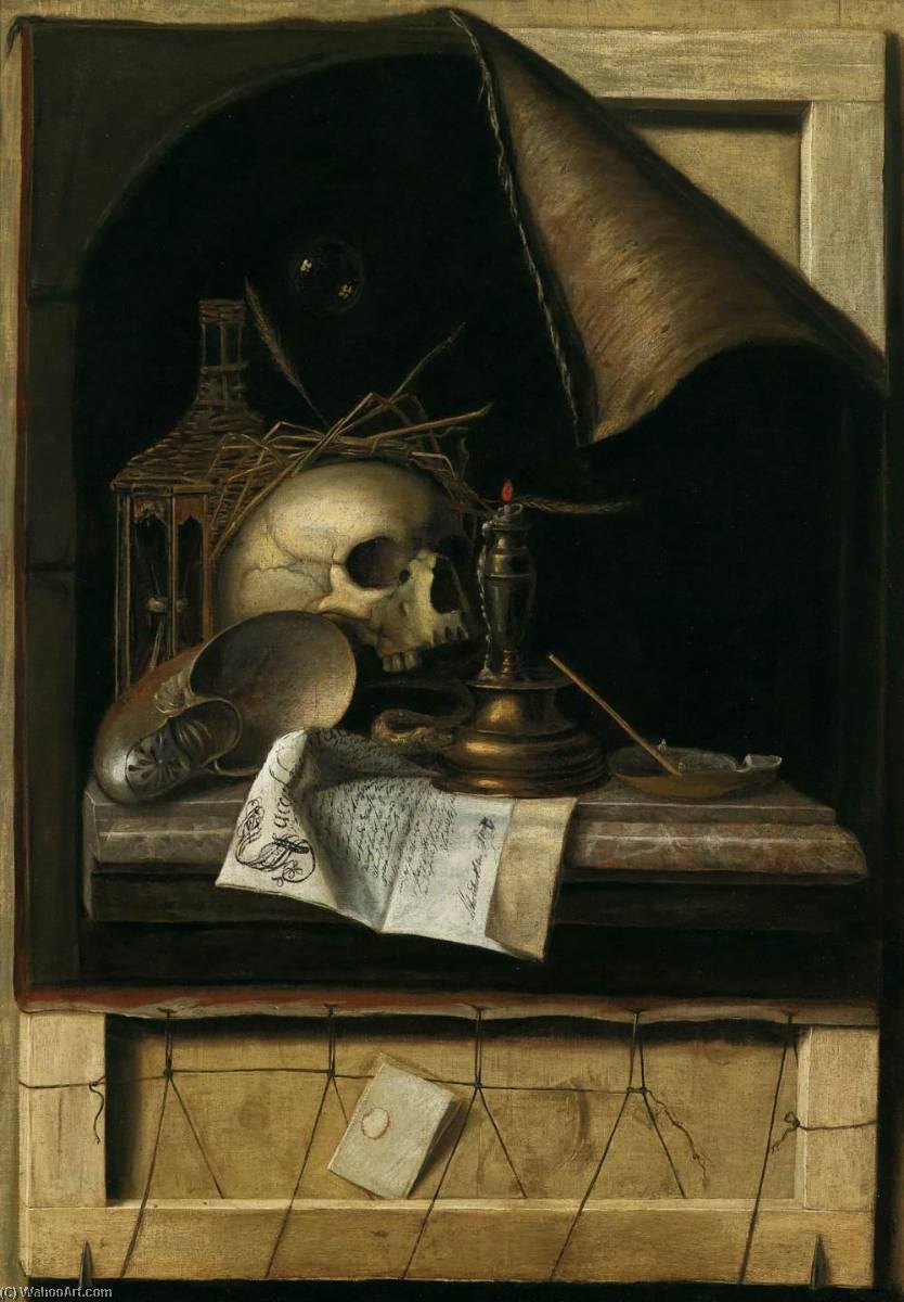 Vanitas Still Life — Cornelis Norbertus Gijsbrechts