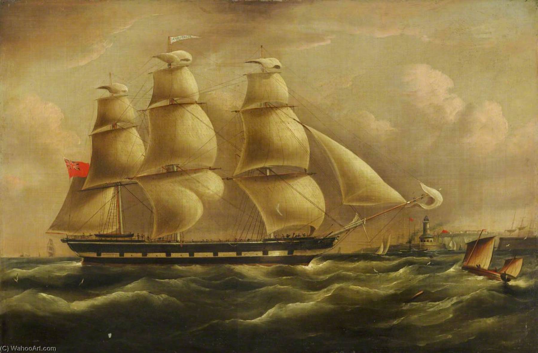 The Ship 'australia' — Richard Ball Spencer