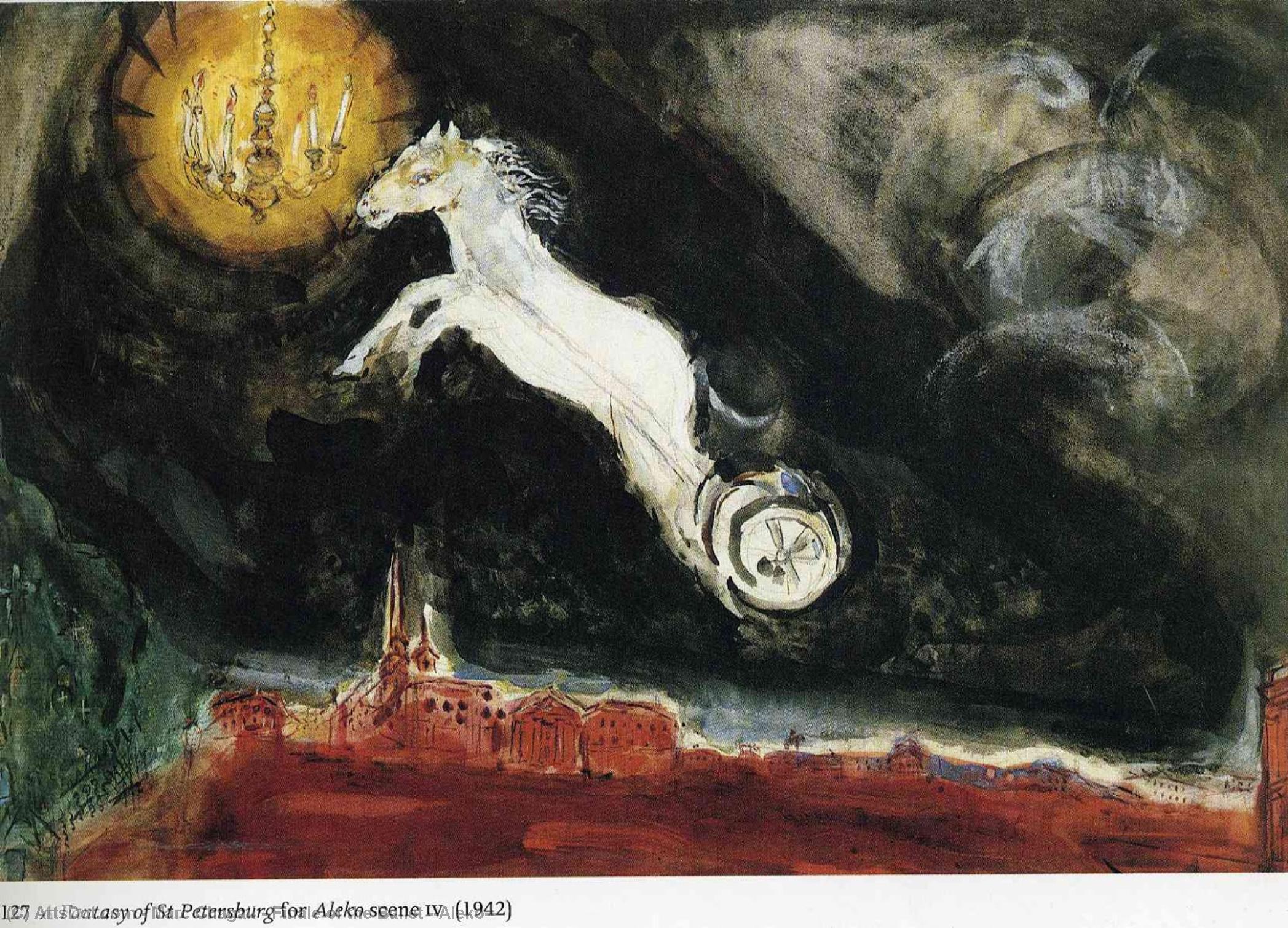 Finale Of The Ballet ''aleko'' — Marc Chagall