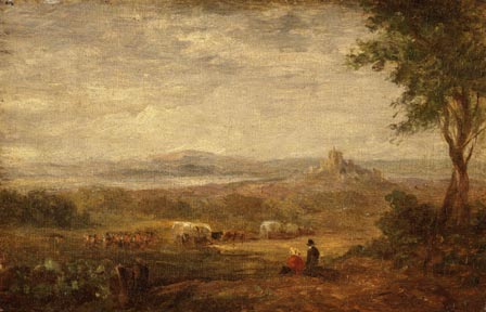 View Near Lancaster — David Cox