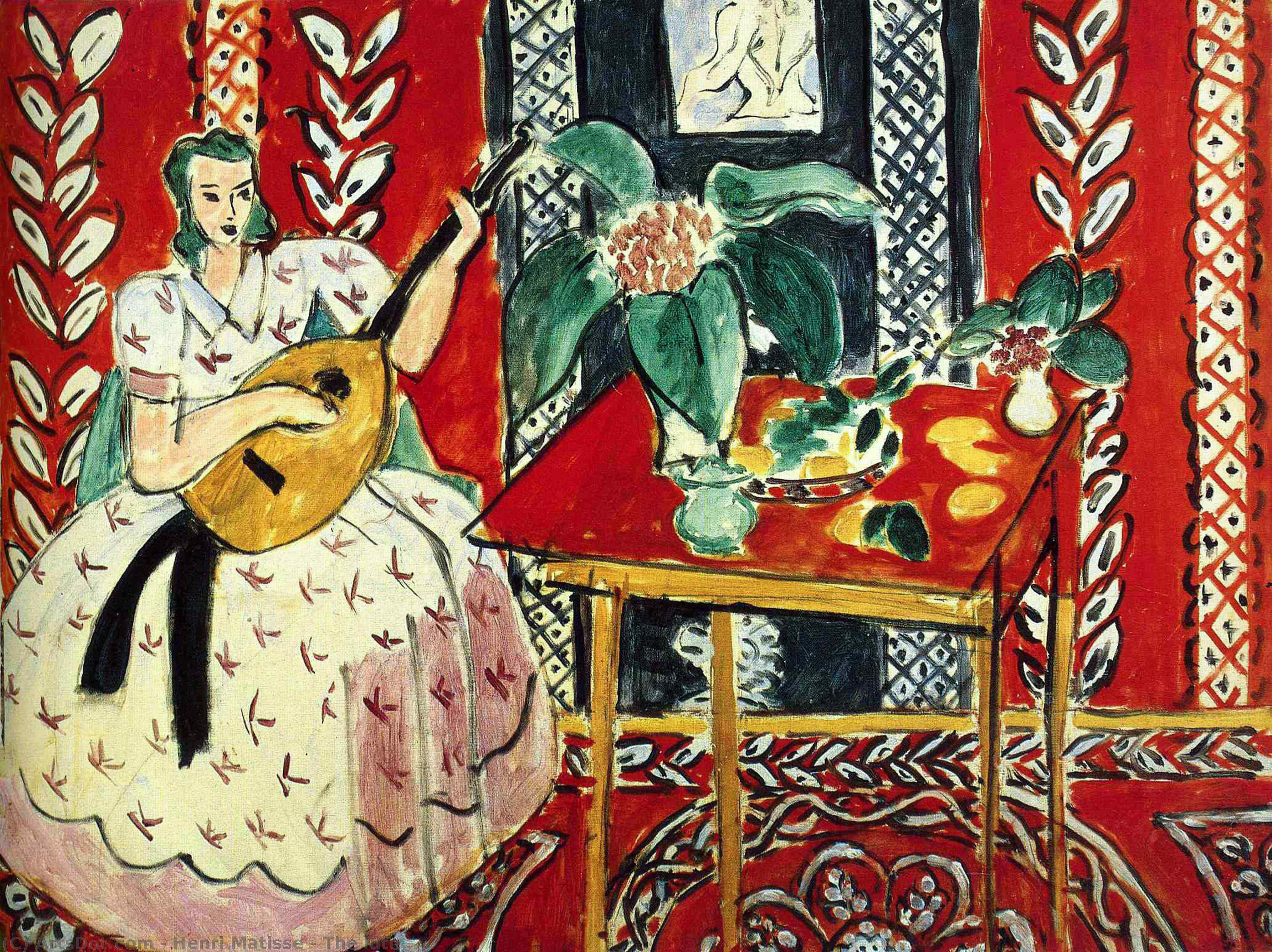 The Lute — Henri Matisse
