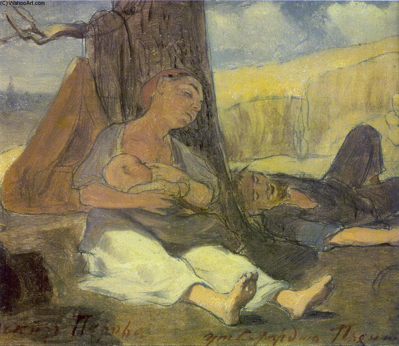 Labor Family — Vasily Grigoryevich Perov
