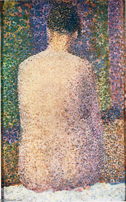 Model From The Back — Georges Seurat