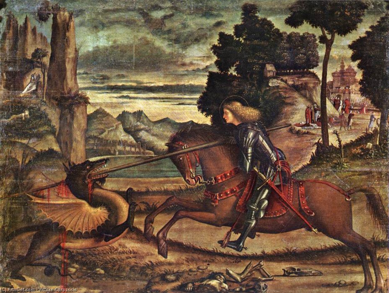 St George And The Dragon — Vittore Carpaccio
