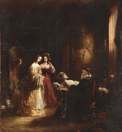 The Secret Messenger — Charles Robert Leslie