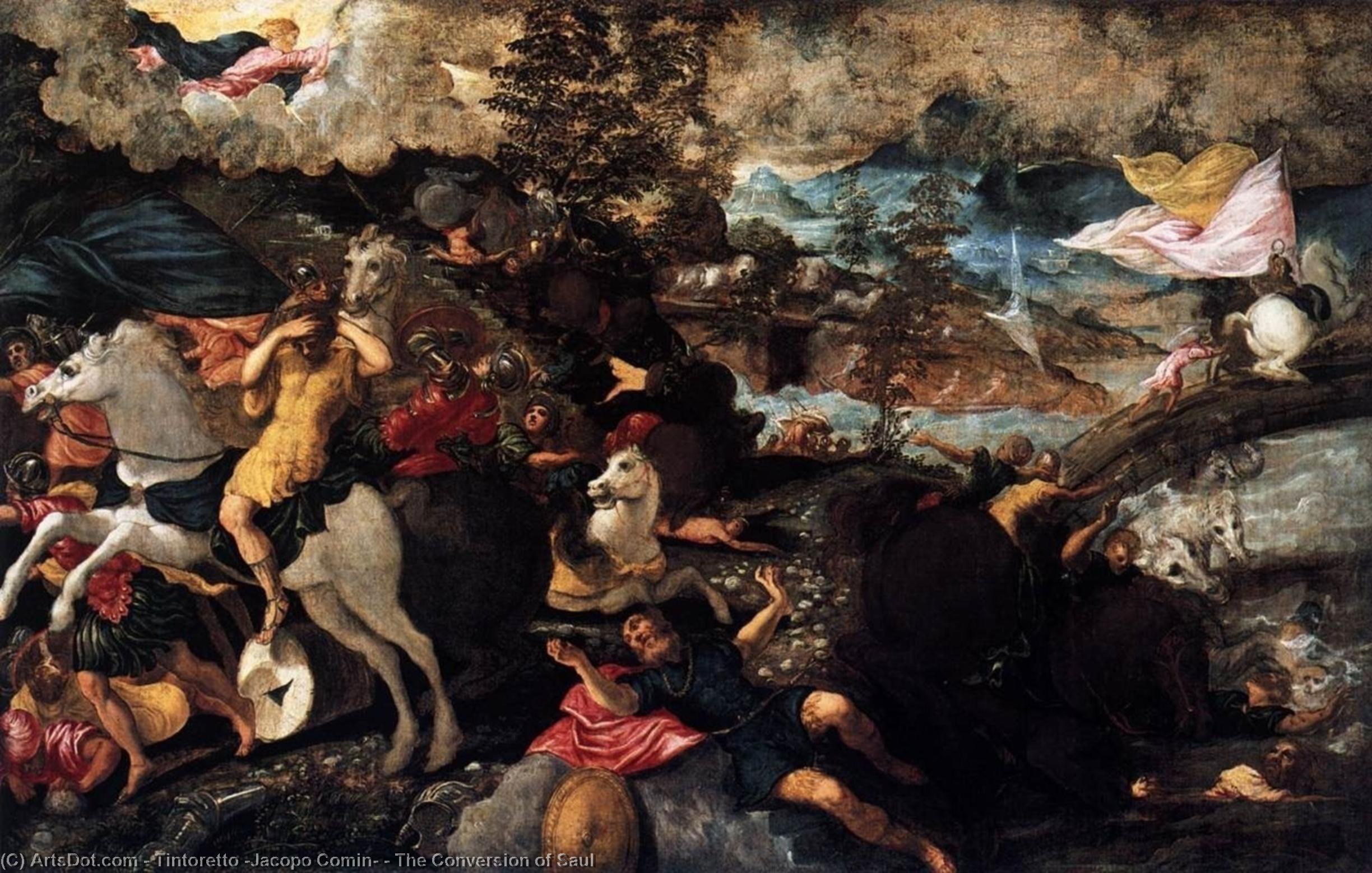 The Conversion Of Saul — Jacopo Tintoretto