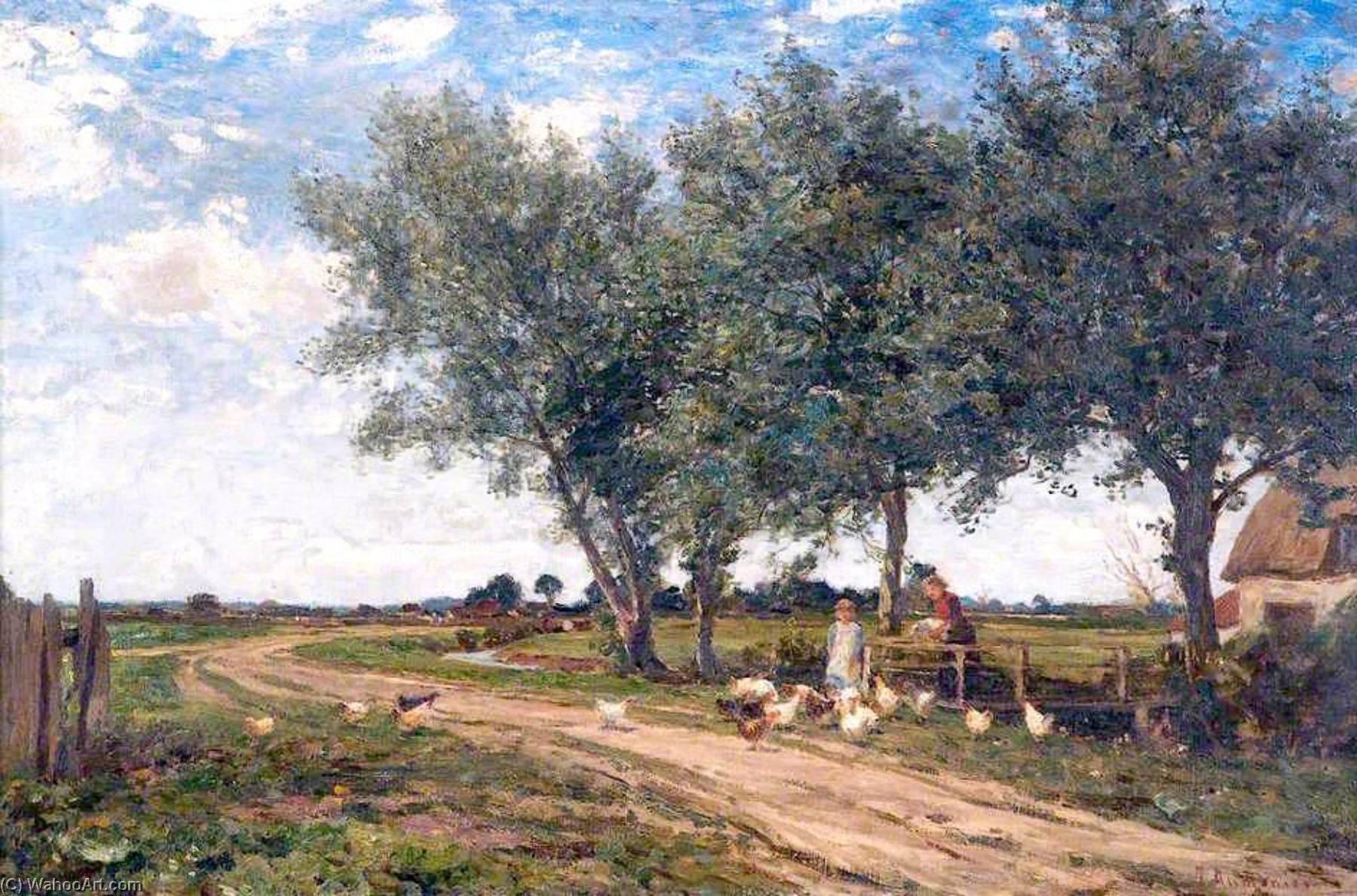 Near Old Leake, Lincolnshire — James Aumonier