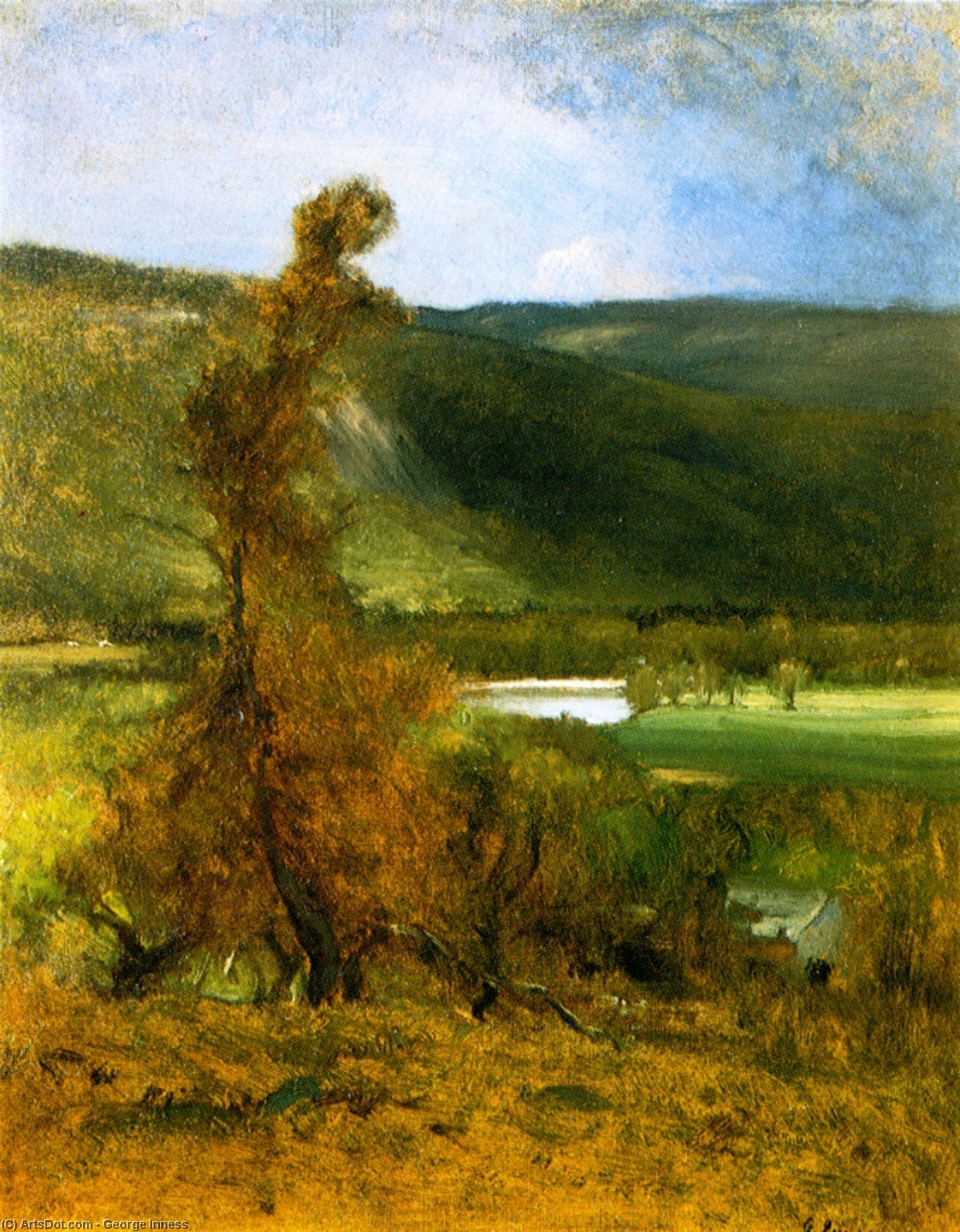 North Conway, White Horse Ledge — George Innes
