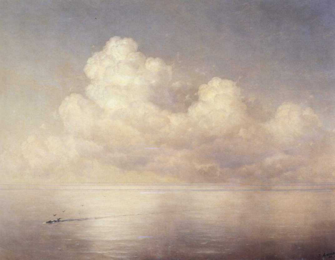 Clouds Above A Sea, Calm — Ivan Konstantinovich Aivazovsky