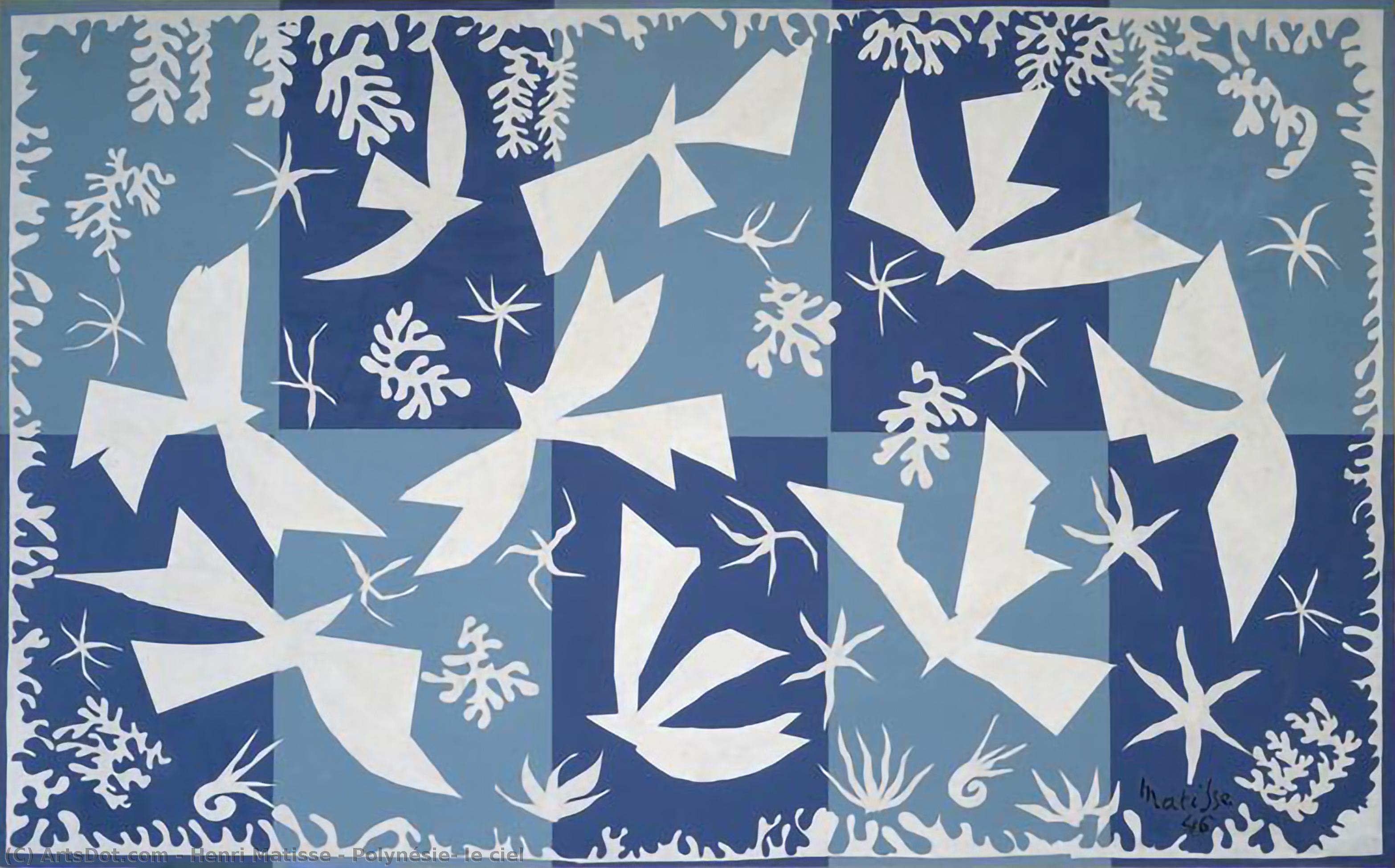 Polynésie, Le Ciel — Henri Matisse