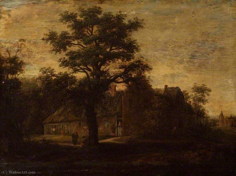 Landscape With A House By A Wood — Emanuel Murant