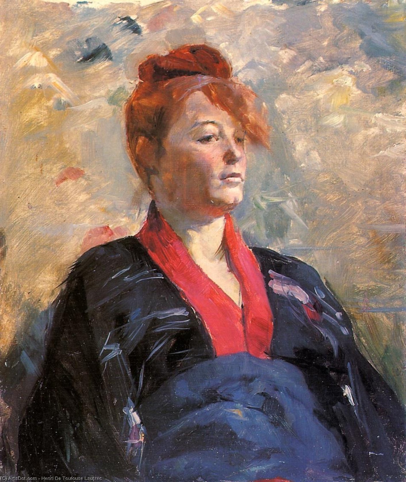 Madame Lili Grenier — Henri De Toulouse-lautrec