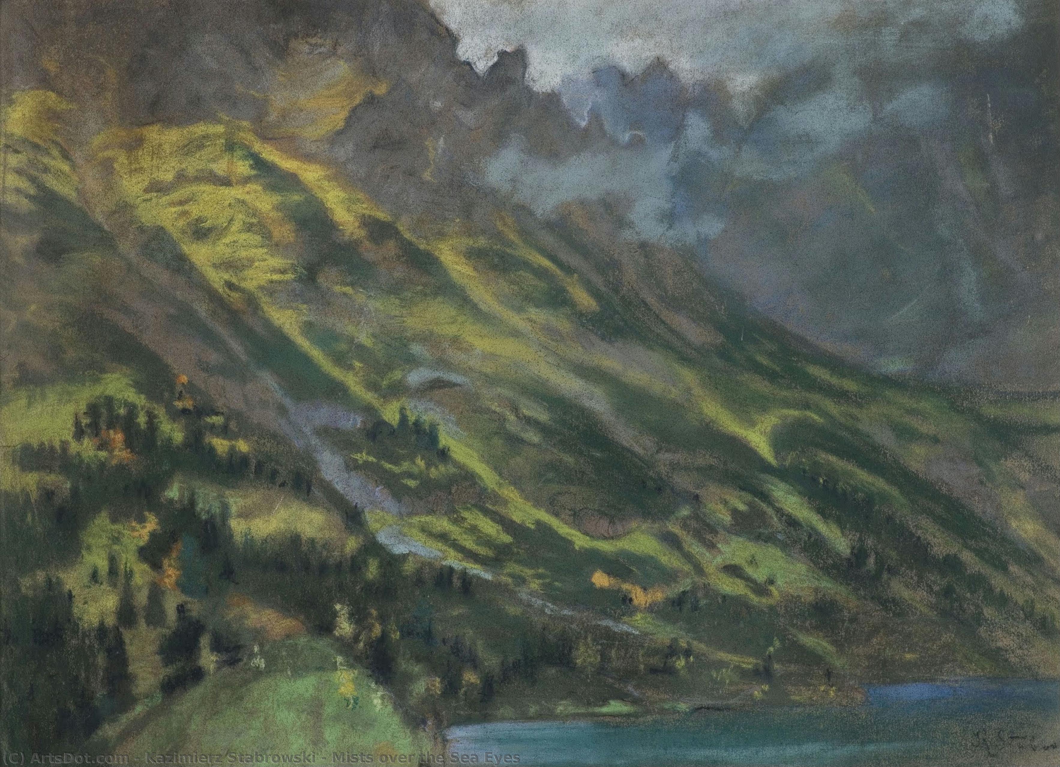 Mists Over The Sea Eyes — Kazimierz Stabrowski