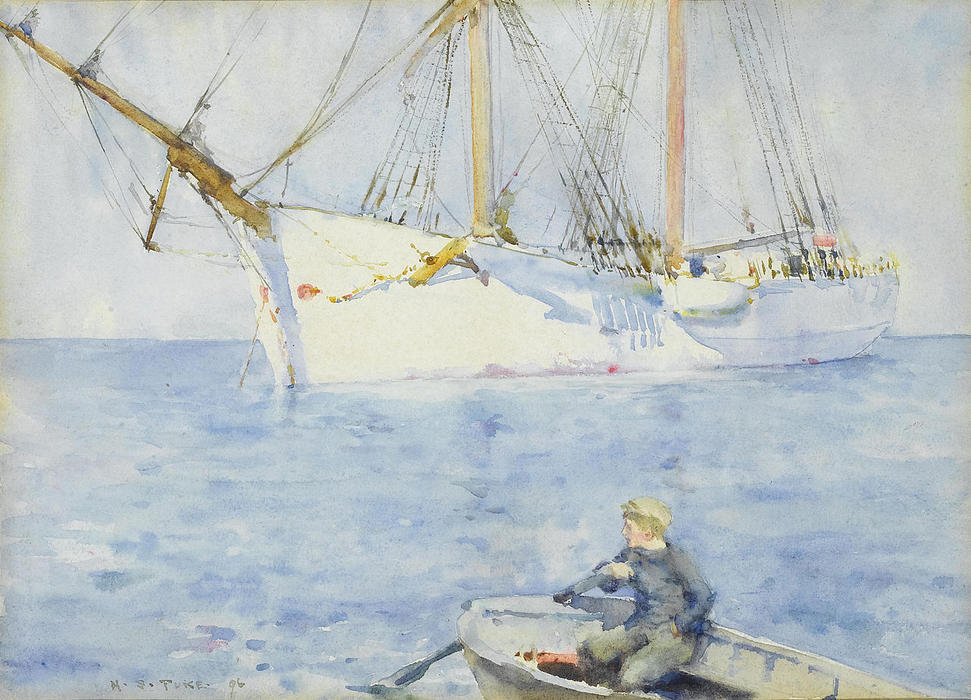 Sunset Effect — Henry Scott Tuke