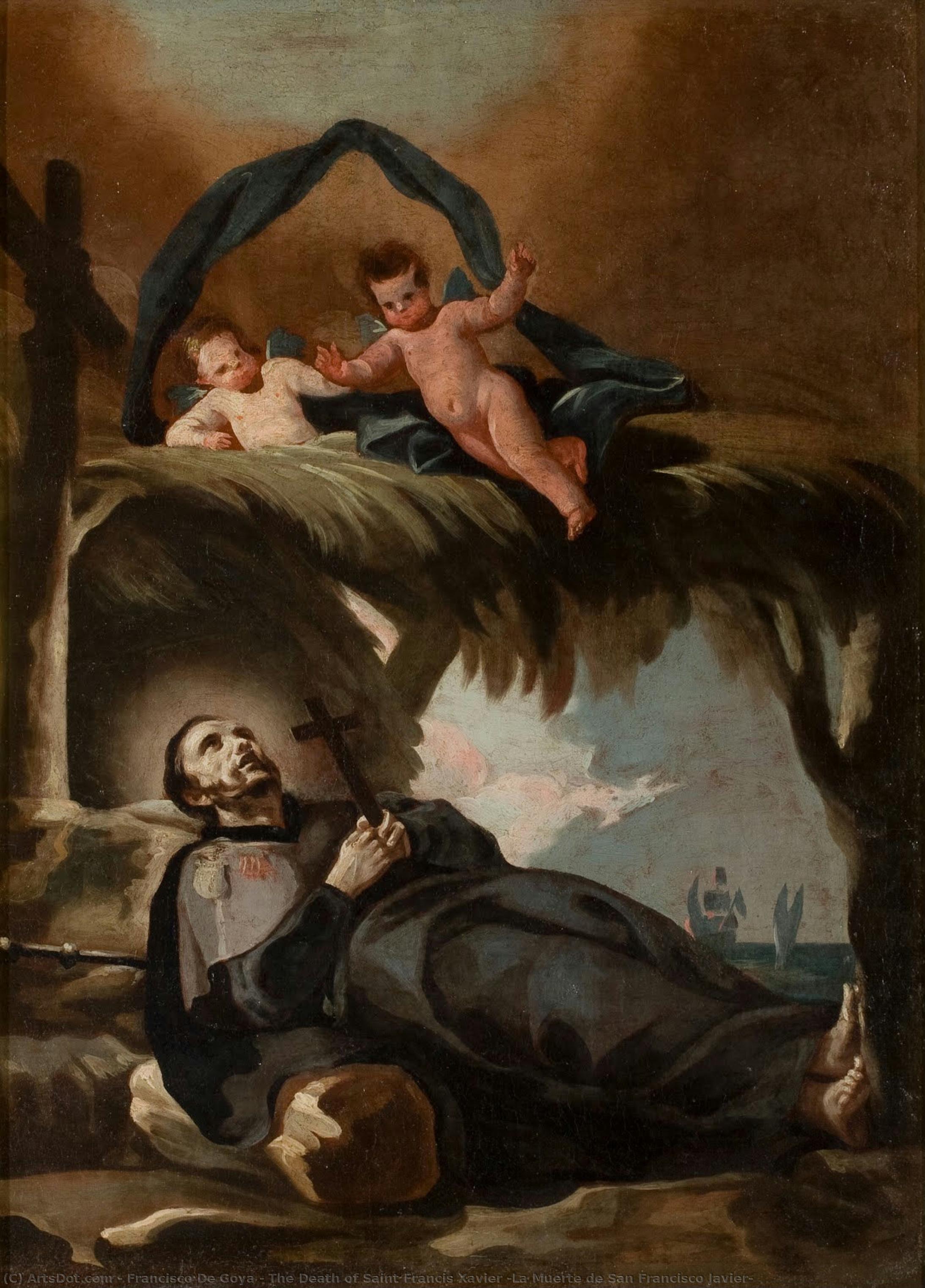 The Death Of Saint Francis Xavier (la Muerte De San Francisco Javier) — Francisco José De Goya Y Lucientes
