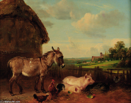 The Farmyard — Edmund Bristow