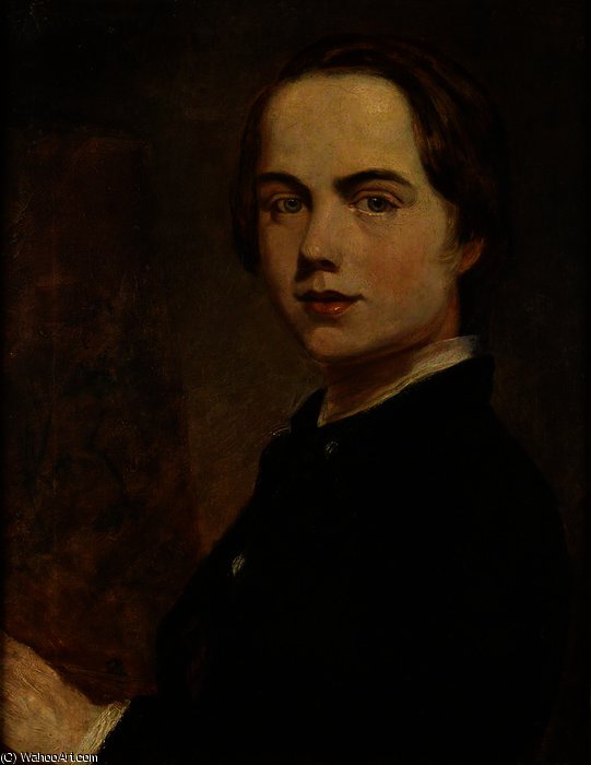 Self-portrait At The Age Of - (14) — William Holman Hunt