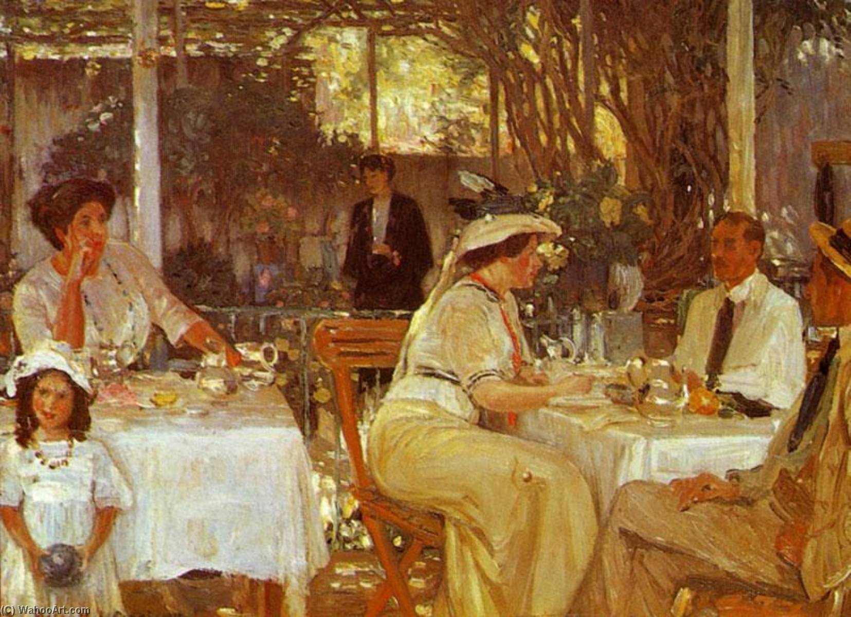 Uz Terases (veranda Kapri) — Janis Rozentāls