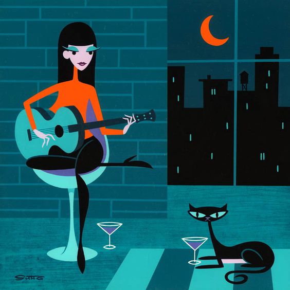 Nju Je Zadnji Prijatelj U Gradu — Josh Agle