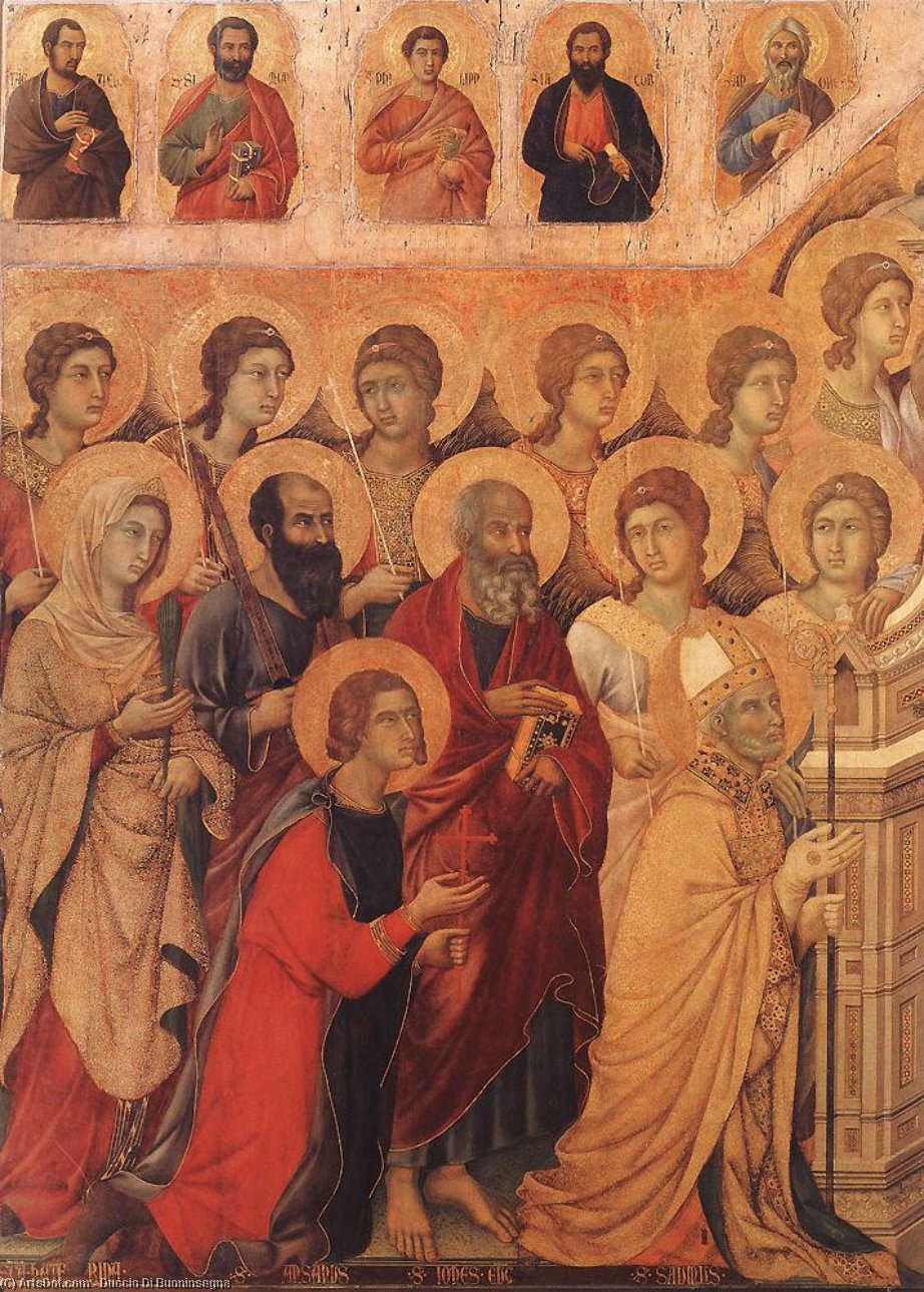 Maestà (detail) (21) — Duccio Di Buoninsegna