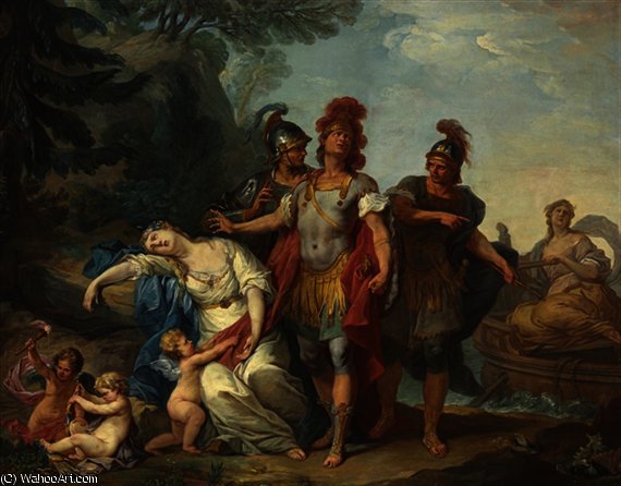 Rinaldo Abandoning Armida — Jean Baptiste Lallemand