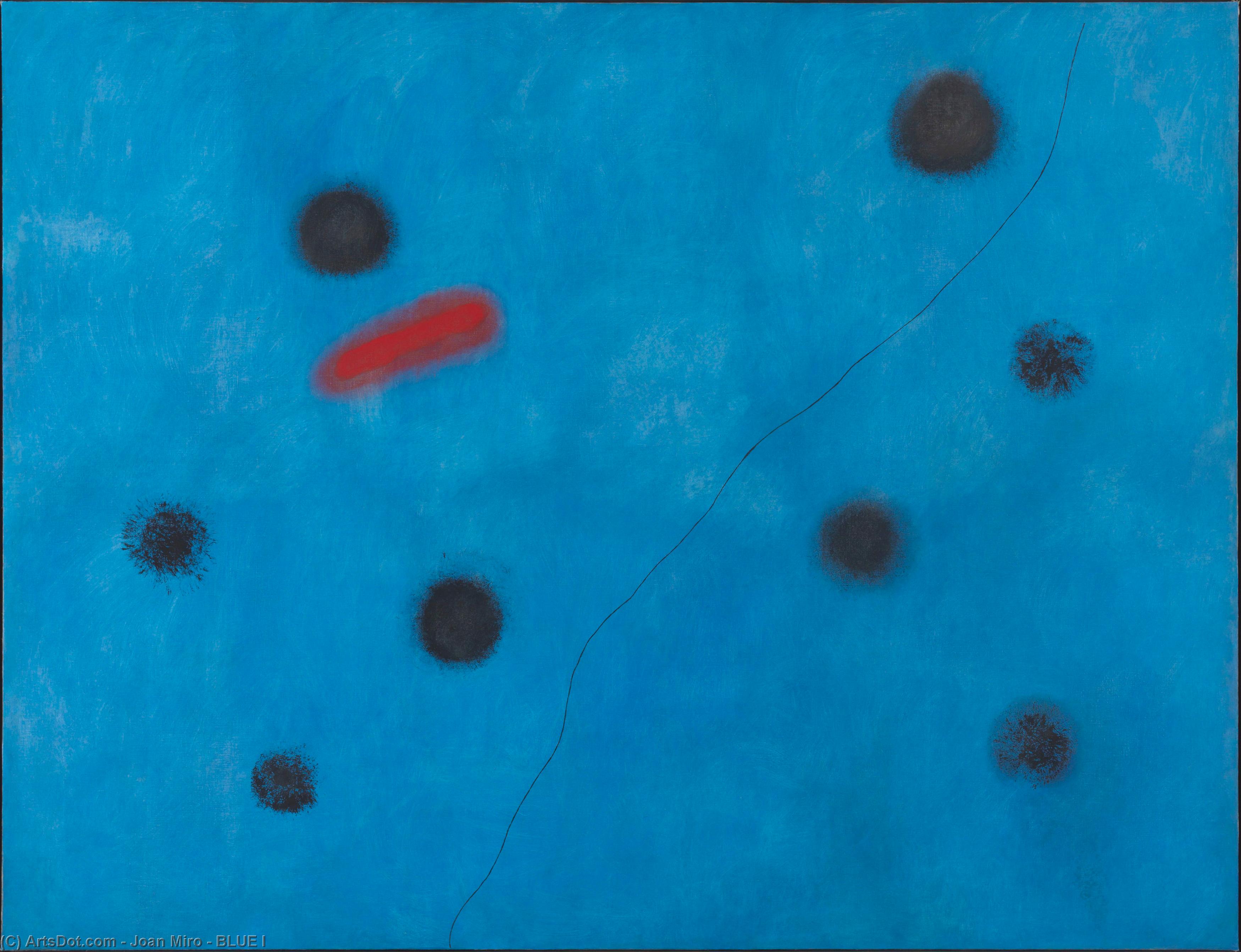 Blue I — Joan Miró