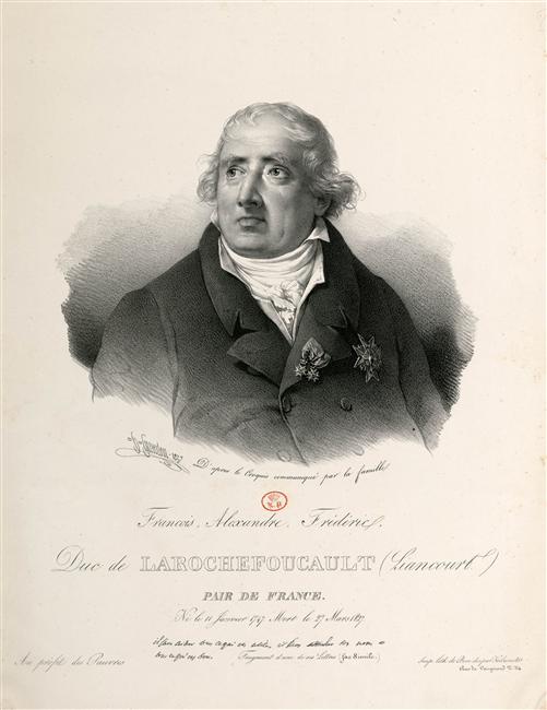 François-alexandre-frédéric, Duc De La Rochefoucauld-liancourt, Économiste — Francois Seraphin Delpech