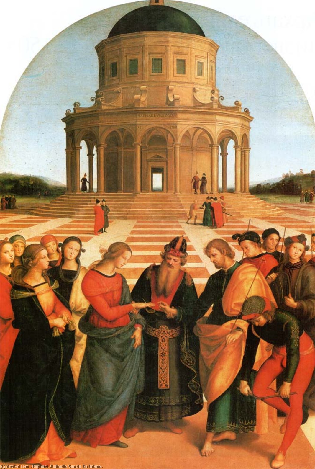 Marriage Of The Virgin — Raphael