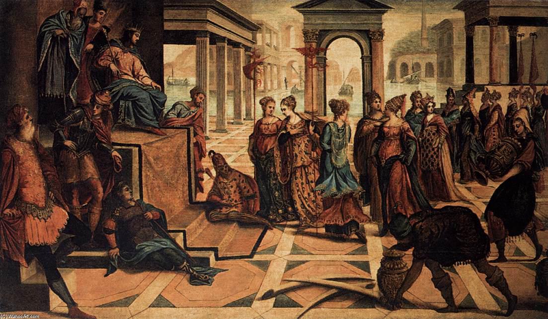 Solomon And The Queen Of Sheba — Jacopo Tintoretto