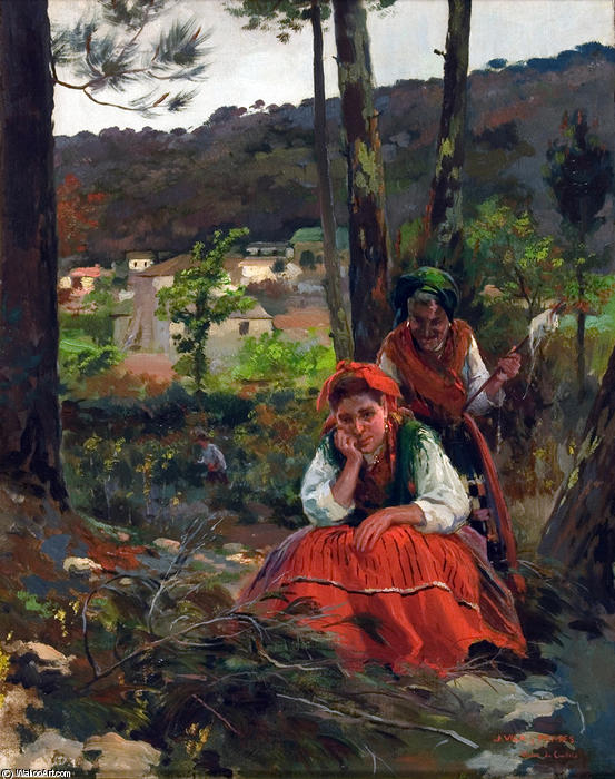 Mujeres En El Campo — Julio Vila Prades