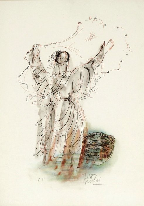 The Fisherman - (01) — Reuven Rubin