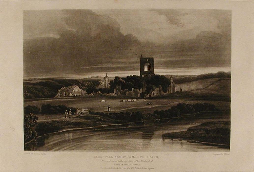 Kirkstall Abbey On The River Aire — Thomas Girtin