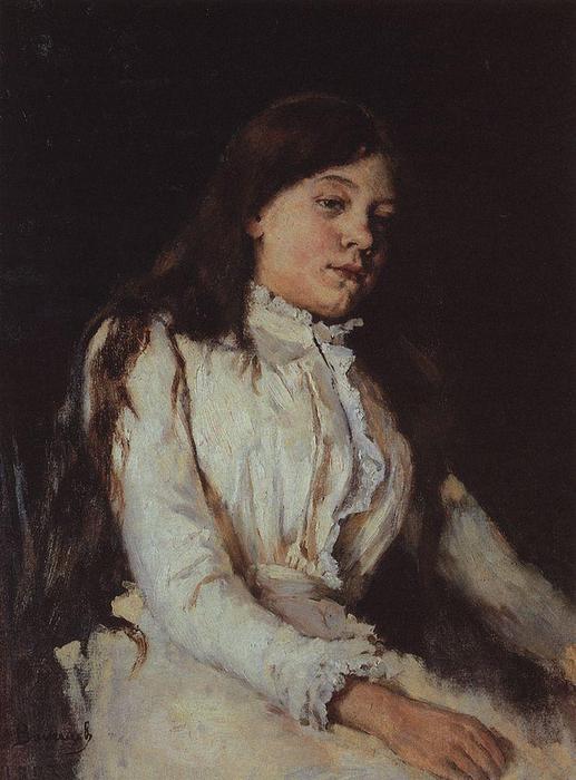 Portrait Of Natalia Anatolevna Mammoth — Victor Vasnetsov