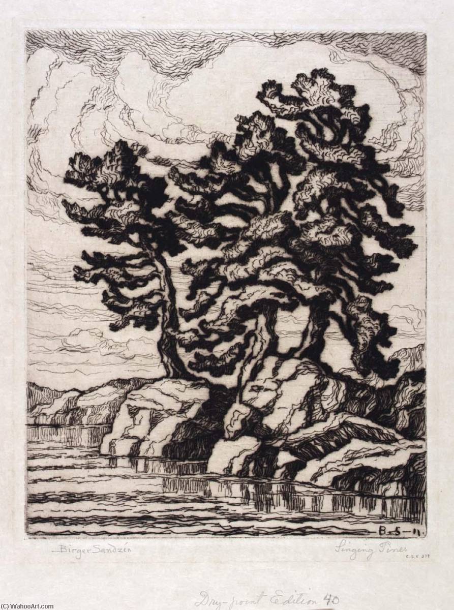 Singing Pines — Birger Sandzen