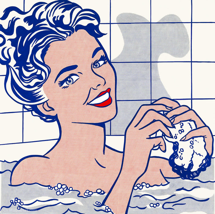 Woman In Bath — Roy Lichtenstein