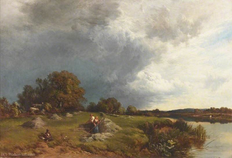 Haymaking, Sunshine And Showers — Alfred Walter Williams