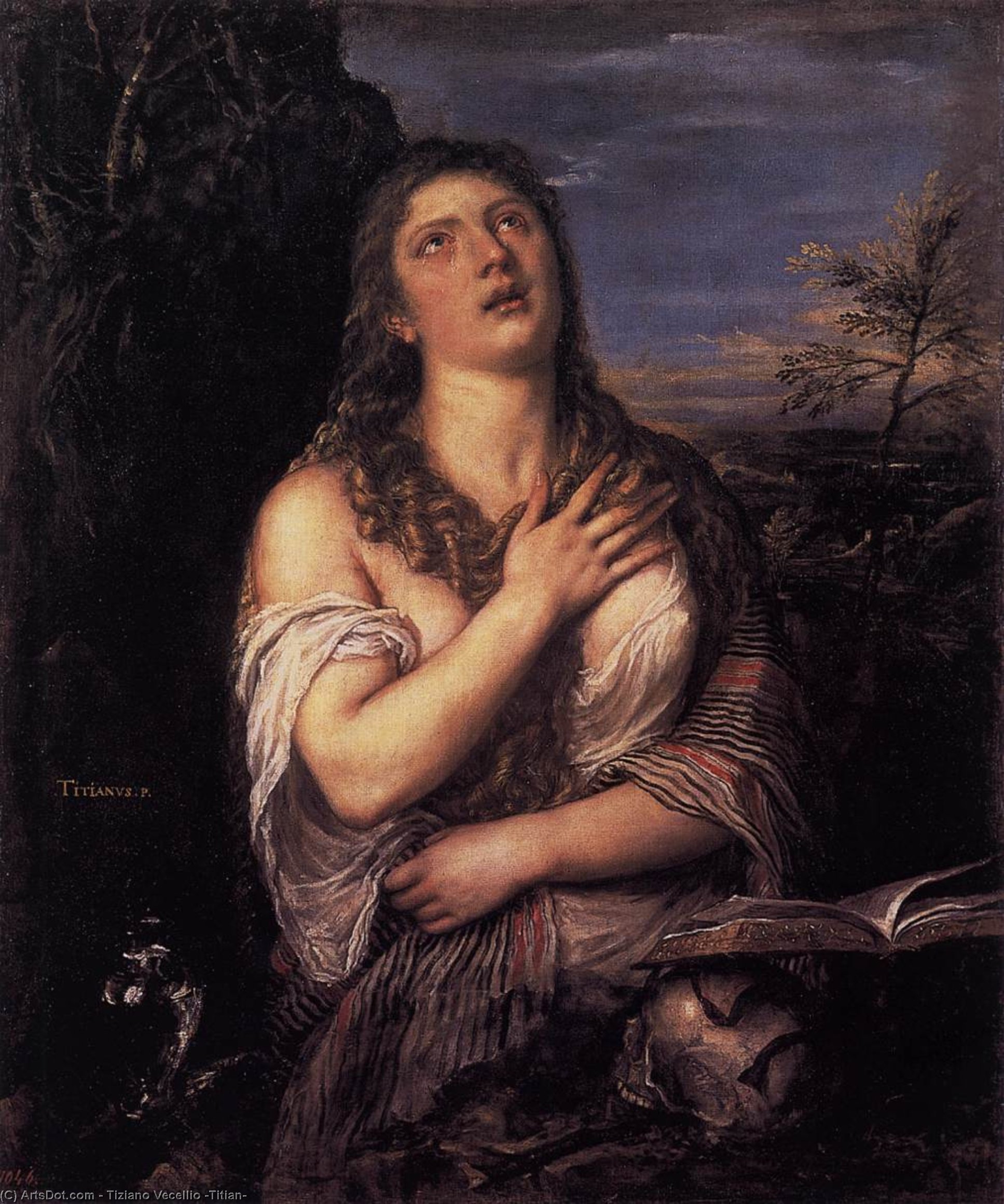 Penitent St Mary Magdalene — Titian