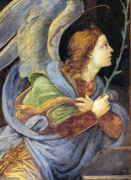 Annunciation (detail) — Filippino Lippi