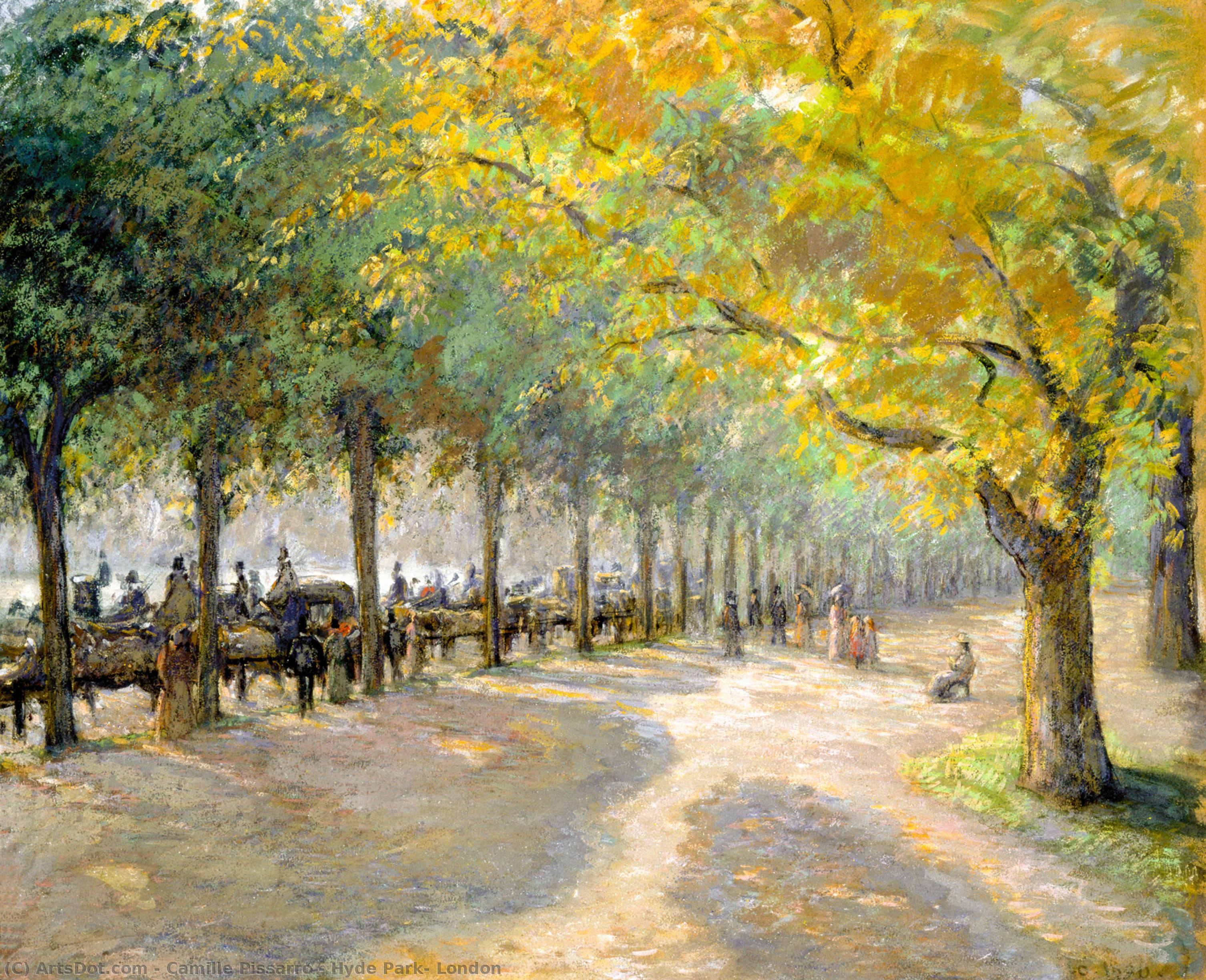 Hyde Park, London — Camille Pissarro